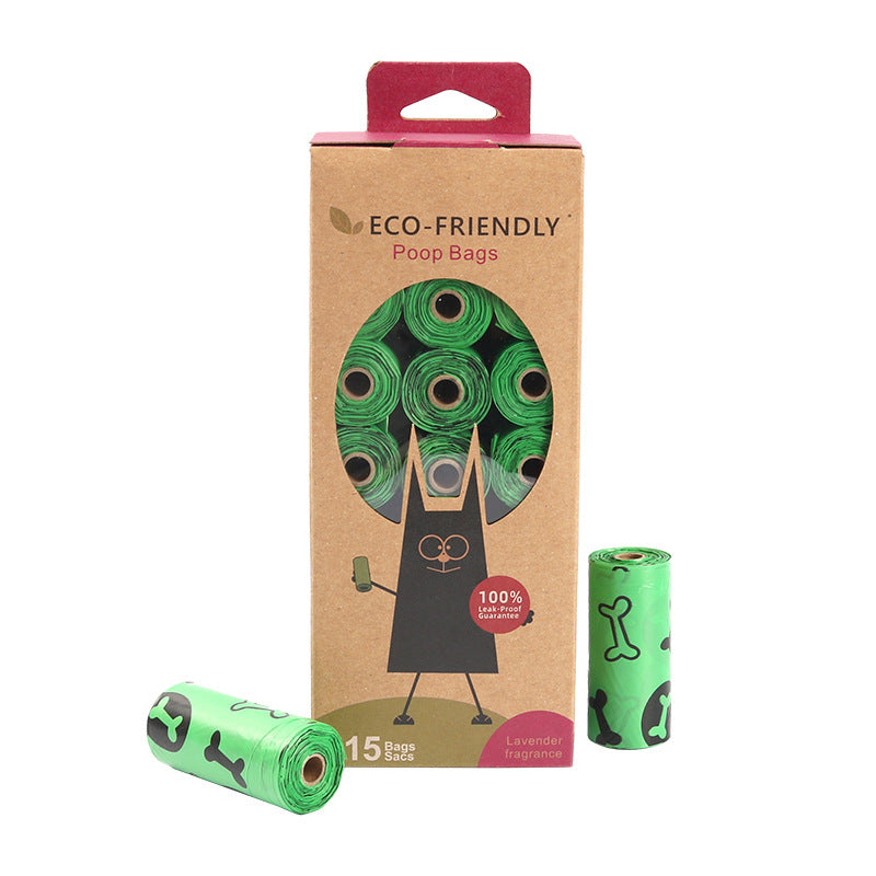 Eco-Friendly biodegradable dog poop bags