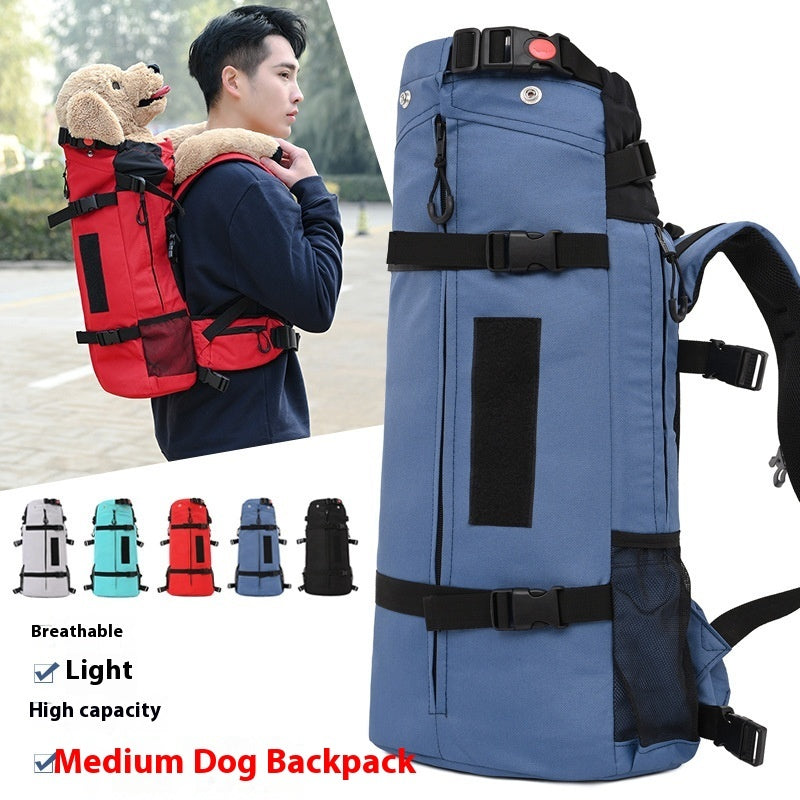 Breathable Dog Carrying Backpack